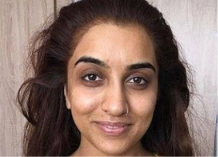 After beauty transformation